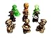2018 Chinese Year Dog Horoscope Chinese Zodiac Handmade Resin Dog Collectible Statue Figurine Sculpture feng Shui 9 Dogs to Activate Prosperity