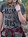 Haola Women's Summer Funny Printed Graphic Tees Tops Casual T-Shirts