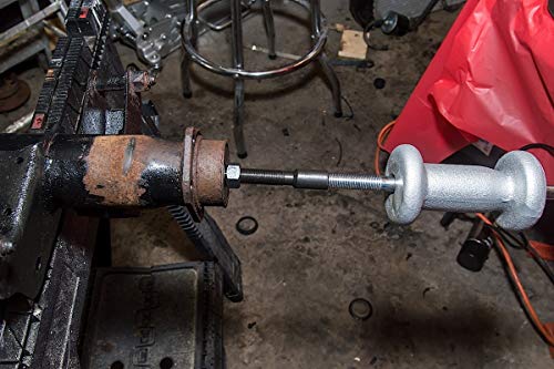 Jecr Slide Hammer Puller Set - Internal and External 3 Jaw Bearing and Bushing Pulling Tool Kit - Three Leg Slide Hammer Puller Set With Case - For bearings, bushings, seals, retainers, etc. - Thumbnail 5