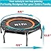 Rebounders Mini Trampolines For Adults - Fitness Trampoline, Workout Trampoline, Rebounder Trampoline for Adults and Kids, Personal Trampoline With Bungee Rope System for Home Cardio Workouts 40