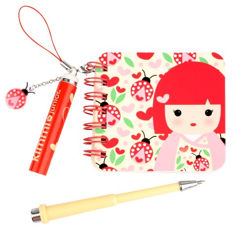 Kids Preferred Kimmidoll Junior Mini Notebook and Pen, Millie