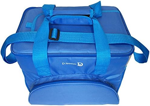 20L Portable Foldable Insulated Cooler Bag Lunch Box Picnic Organizer Box with Strong Travel Zipper for Picnics Camping Beach BBQ By Aohayo