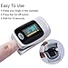 Pulse Oximeter - FDA Approved Premium Blood Oxygen Fingertip Instant Read Digital Sensor Monitor Color OLED Display with batteries and lanyard