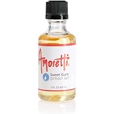 Amoretti - Sweet Corn Extract Water Soluble 2 oz - Highly Concentrated &amp; Perfect For Pastry, Savory, Brewing, and more, Preservative Free, Vegan, Kosher Pareve, Keto Friendly