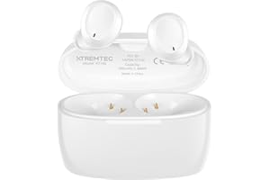 XTREMTEC True Wireless Earbuds, Bluetooth Earbuds Noise Cancelling Bluetooth Headphones for iPhone/Android Small Earbuds with