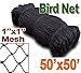 Mcage 25' X 50' or 50' X 50' Net Netting for Bird Poultry Aviary Game Pens New 1