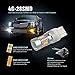 SIRIUSLED Extremely Bright White and Amber Switchback PX Chipset SMD LED Bulbs with Projector for Car Turn Signal Lights DRL 7440 7441 7443 7444 992