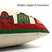 6 Packs Christmas Pillows Covers 18 X 18 Christmas Decorations Pillows Covers Christmas Decorative Throw Pillow Case Sofa Indoor Outdoor Home Décor for Thanksgiving Day Party Suppliers