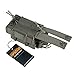 EXCELLENT ELITE SPANKER Open-Top Double Rifle Mag Pouch for M4 M14 M16 G36 AR15 Magazine with Pistol Mag Pouch(Black,Double Pouch)