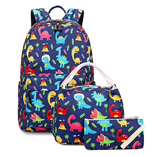 Cute Dinosaur Backpack Abshoo Lightweight Cute Dinosaur Backpacks For  School Kids Boys Girls Backpack With Lunch Bag (Set Dinosaurs) In Kuwait  Whizz