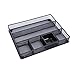 DESIGNA Desk Drawer Organizer Tray, Metal Mesh Pencil Organizer for Desk Drawer, Home Office and School, Black