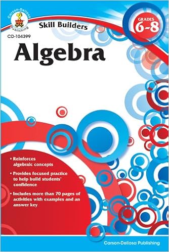 Algebra, Grades 6 - 8 (Skill Builders)