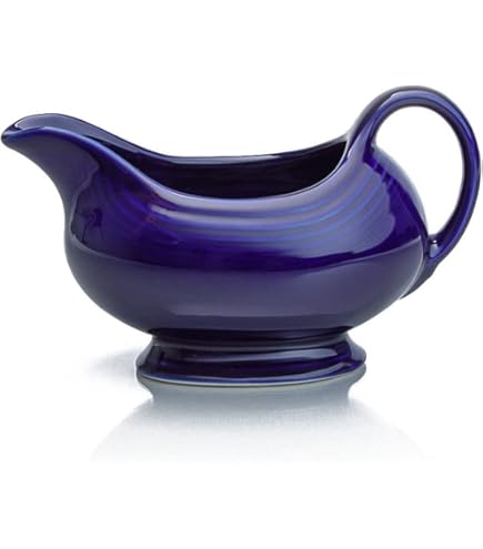 Amazon.com | Fiesta Sauceboat, 18-1/2-Ounce, Poppy: Gravy Boats