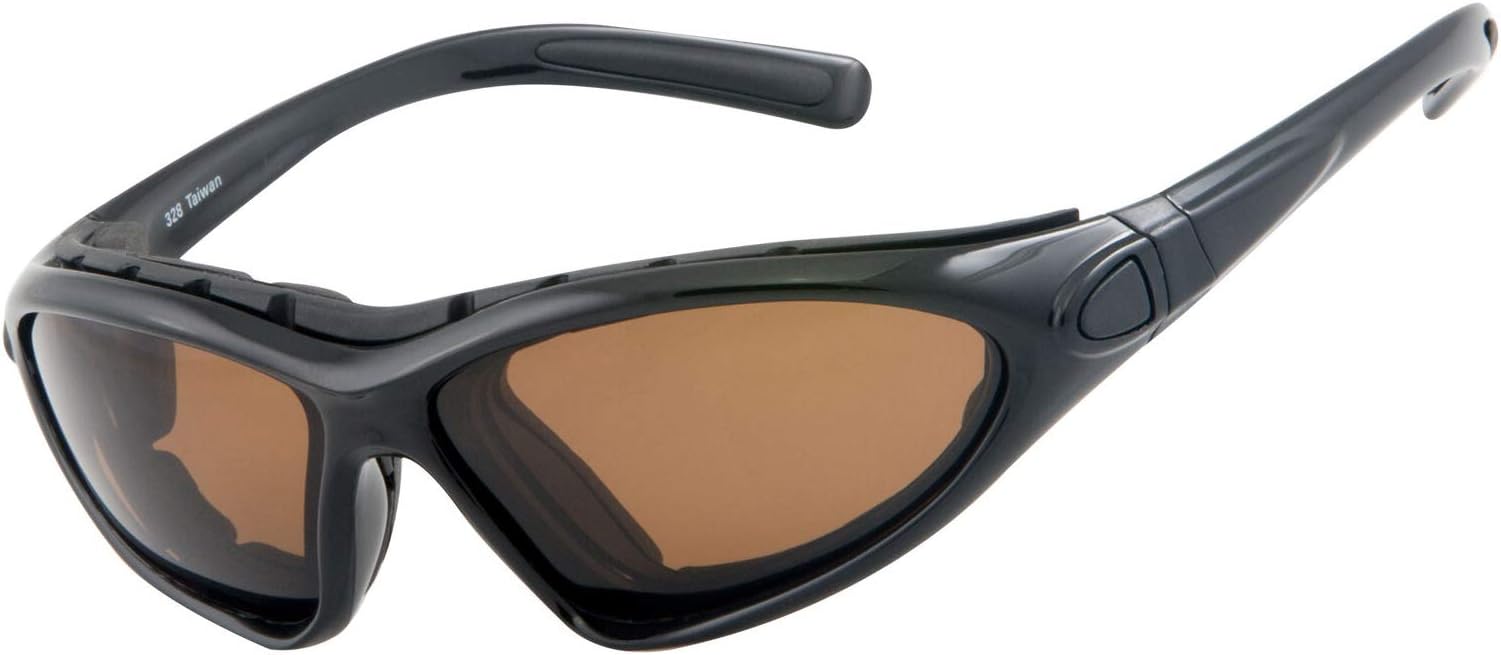 WYND Blocker Vert Motorcycle & Boating Sports Wrap Around Polarized Sunglasses