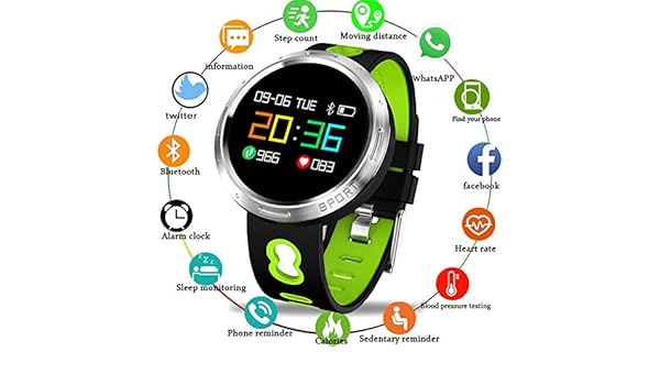 UTHDELD Smartwatch Reloj Inteligente IP67 a Prueba de Agua ...