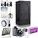 BloomGrow 24''x24''x48'' Grow Tent + 4'' Inline Fan Filter Duct Combo + 300W LED Light + Hangers + Hygrometer + Shears + 24 Hour Timer + Trellis Netting Indoor Grow Tent Complete Kit primary