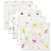 Sweet Layette Baby Washcloths - Reusable Wipes - Cotton Bath Towels for Shower Gift - 30 pcs Baby Handkerchief