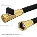 50ft Expanding Hose,KEKU Strongest Expandable Garden Hose with Double Latex Core, SOLID BRASS Fitting/Shut Off Valve and Extra Strength Fabric for Car Garden Hose Nozzle