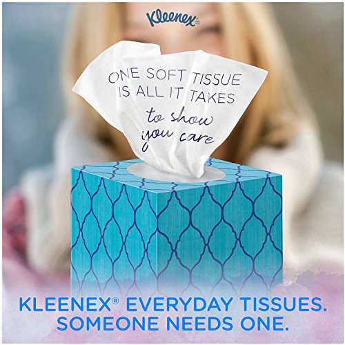Kleenex 715821386393 Everyday Facial 160 Tissues Per Flat Box, Pack of 6, kkkkk - Thumbnail 5