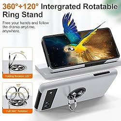 JAME Case for Pixel 6A Cases with Screen Protector