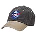 e4Hats.com NASA Insignia Embroidered Washed Two Tone Cap - Black Khaki OSFM