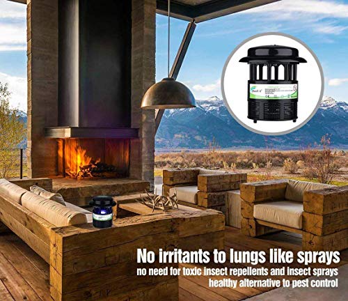 HAUSBELL Mosquito Killer Lamp, Bug Zapper, Mosquito Trap, Pests Trap, Bug Control Inhaler, USB Powered. Works Great with Mosquito Lure (Not Included)