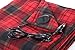 Lorient Home Heated Fleece 12V Electric Car Blanket Red Plaid