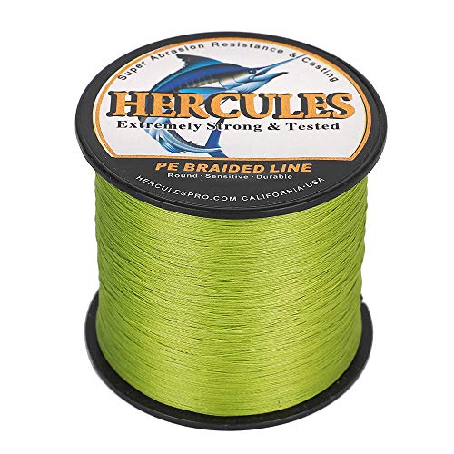 HERCULES Super Cast 1000M 1094 Yards Braided Fishing Line 30 LB Test