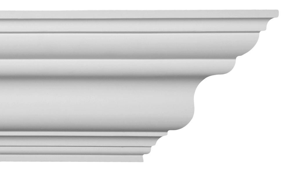 Crown Molding Plastic Crown Moluding Manufactured with a