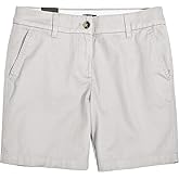 J.Crew Mercantile Women's 7" Classic Chino Short (8, Oyster Grey)