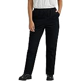 Chic Classic Collection Womens Cotton Pull-on Pant with Elastic Waist