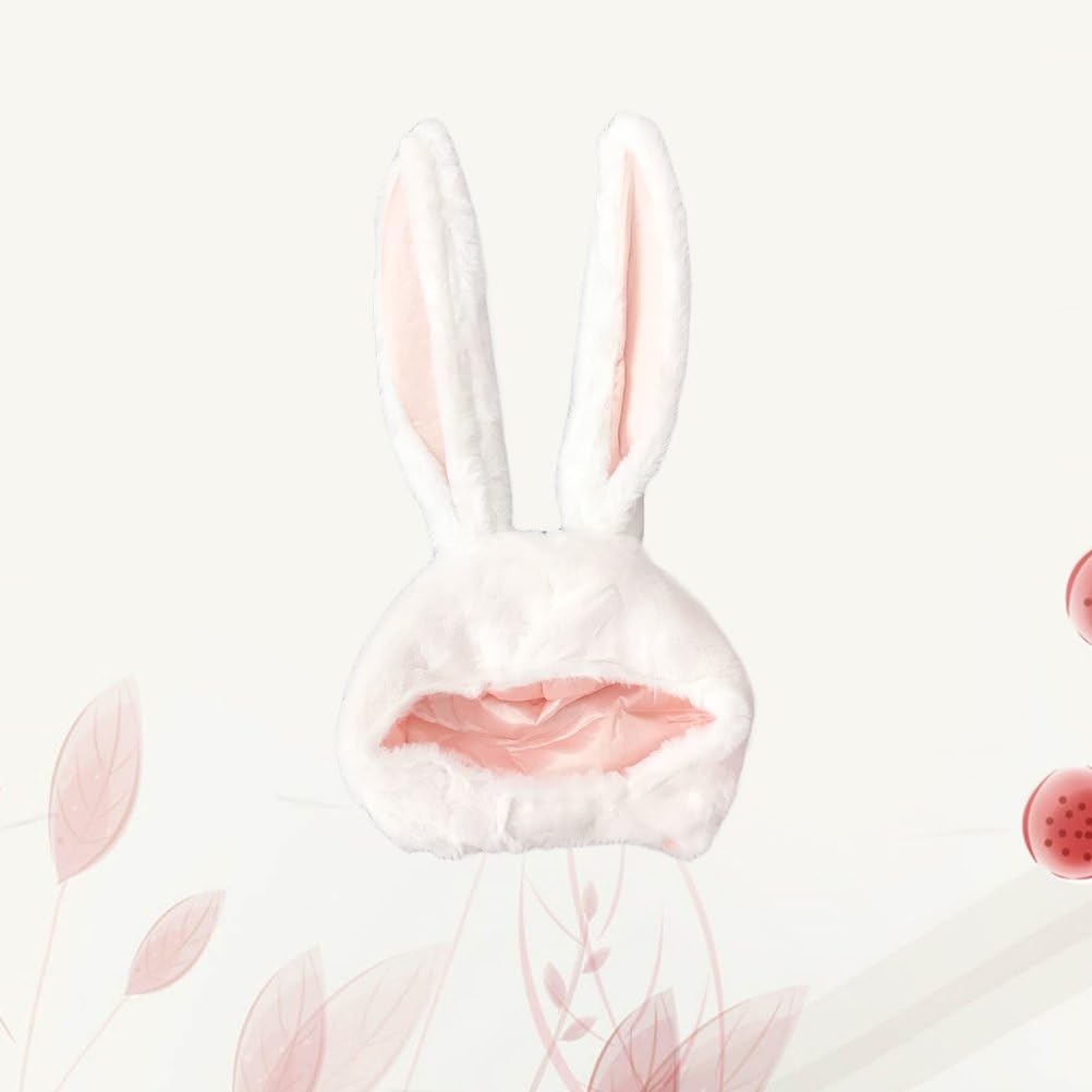 Amosfun Easter Rabbit Ear Hat Bunny Hat Plush Bunny Cap for Boys Girls Funny Cap for a Fancy Dress Party Easter Cosplay - Image 5