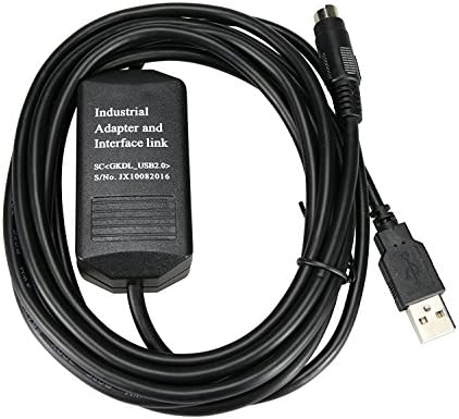 VIKINS Replacement for Allen Bradley Programming PLC Cable USB-1761-CBL-PM02 For Micrologix 1000 Serie