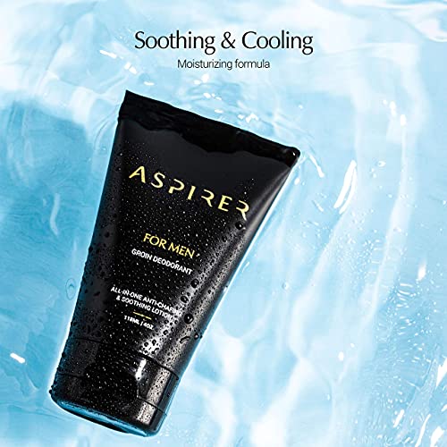 Ball Deodorant for Men and Anti Chafing Cream Anti Chafe, Antiperspirant Scented Ball Cream