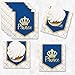 Big Dot of Happiness Royal Prince Charming with Gold Foil - Baby Shower or Birthday Party Cocktail Beverage Napkins (16 Count)