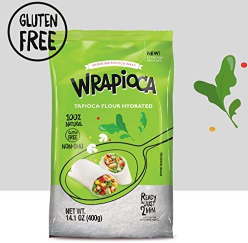 Wrapioca Tapioca Flour Hydrated Net Wt. 14.1 oz (Pack of 2)