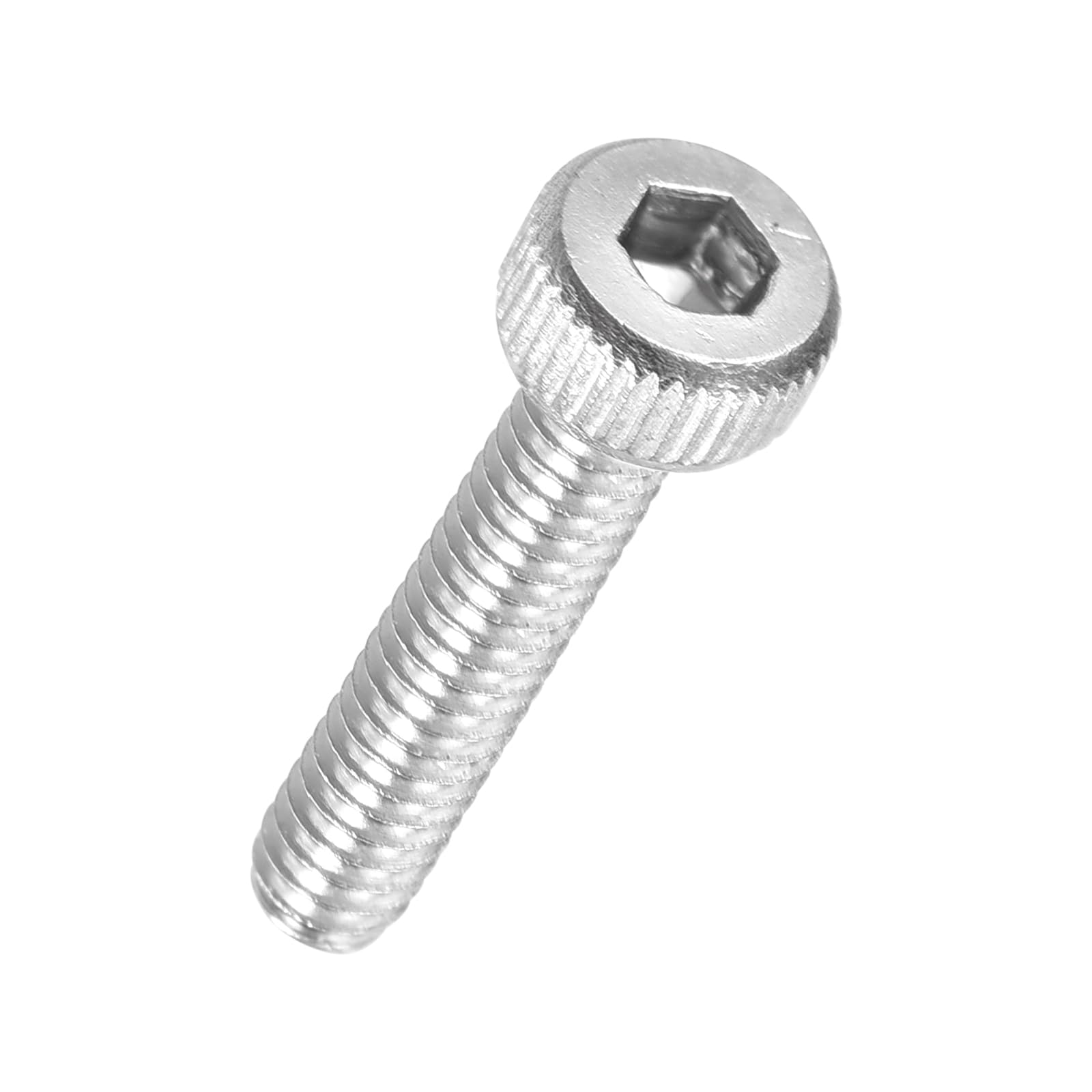 Kozelo 100pcs Socket Head Cap Screws - [M2-0.4 x 10mm] 304 Stainless Steel Allen Socket Drive for Electrical Motor 3D Printing Fan Engine Replacement Use, Silver — image 1