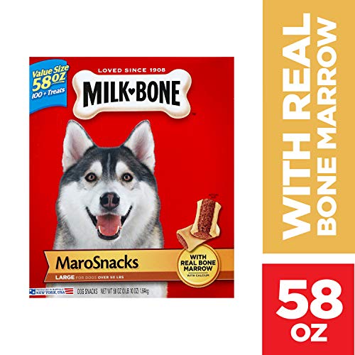 Milk-Bone Marosnacks Dog Treats For Large Dogs, 58-Ounce