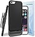 New iPhone 6S Ultra Slim [CASE & Clip Combo] Soft-Touch Slider Shell + Belt Clip Holster (Includes HD Screen Guard) Encased (Matte Black)