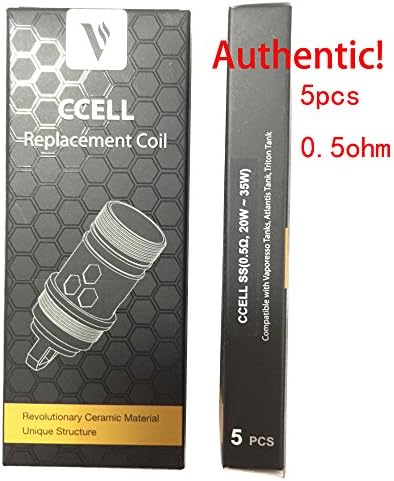 ĆCELL 0.5 oĦm Ćoils For Vàporesso Targeŧ Pro AspĬre Atlanŧis and Triŧon ŧank