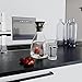60oz Borosilicate Glass Carafe - Water Bottle with Drip-Free Lid by Comfify - Glass Carafe Pitcher for Hot & Chilled Beverages w/Stainless Steel Lid, Pitcher for Iced Tea, Juices, Water & More