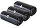 W&S Biodegradable Flat Type Trash Garbage Rubbish Black Bags 5 Gallon, 150 counts, 50 bags*3 rolls