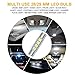 NAKOBO 2835 Chipsets （More Brighter）White 28mm 29mm Festoon Led Bulb 3-SMD 6614F 6612F for Car Interior Vanity Mirror Sun Visor Lights (pack of 4)