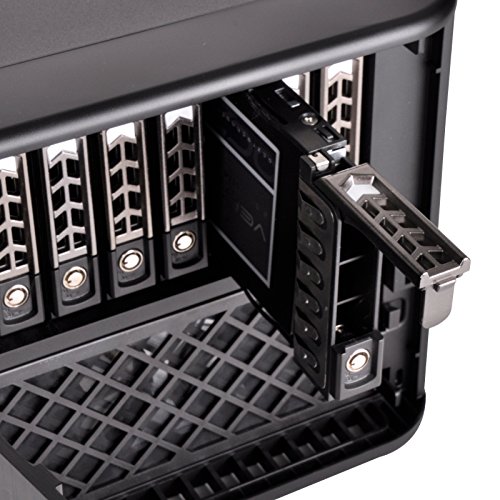 SilverStone Technology Silverstone CS280 Premium MiniITX NAS case with Eight 2.5" hotswappable