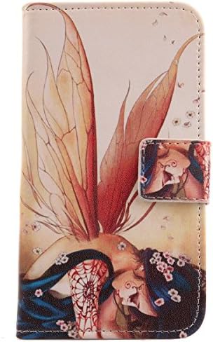 Lankashi Pattern Wallet Design Flip PU Leather Cover Skin Protection Case for Doogee S60 5.2" (Wing Girl)