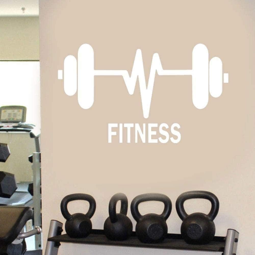 Pegatinas De Pared Weightlifting Barbells Fitness Gymnasium Gym Sport