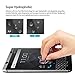 Ringke Screen Protector Compatible with BlackBerry KEYone - Invisible Defender 4-Pack Max HD Clear Quality Case Compatible Perfect Touch Precision High Definition (HD) Protective Clear Film