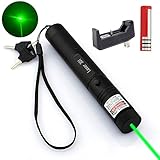 LUCHENG A Full Set of Green 301 Single Point Light Pointer high-Power Remote Demonstration (Back)