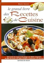 Le  grand livre des recettes de cuisine