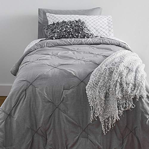 OCM College Dorm Room 24Piece Complete Campus Pak Twin XL Bedding with Topper, Comforter